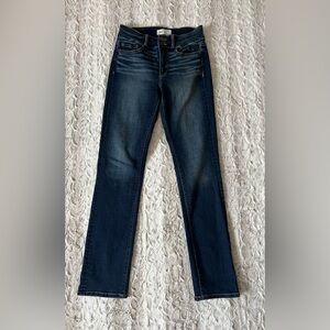 BKE High Rise Straight Leg Jeans